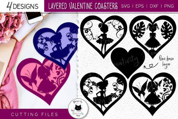 Download Layered Heart SVG | Valentine SVG Files - Valentine svg files Collection