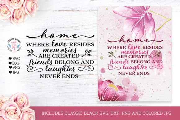 Download Live Life in Full Bloom Cut File / Subli - Bloom cut file Collection